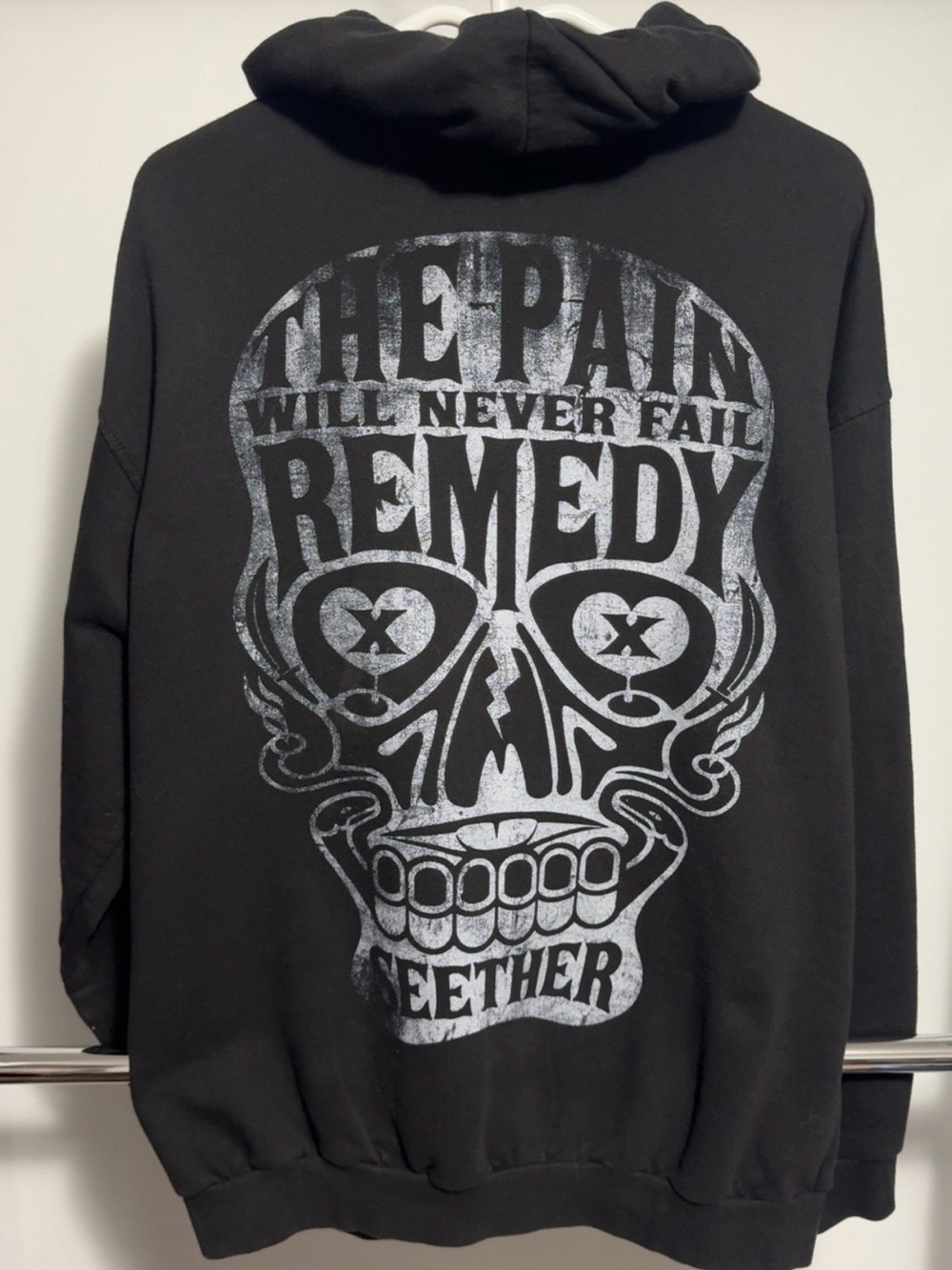 Vintage 2005-08 Seether Remedy Zip Up Hoodie